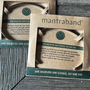 MantraBand She Believed She Could, So She Did